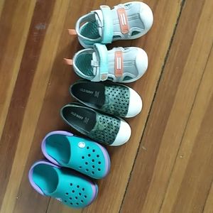 Three pairs of summer shoes (bundle)